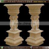 Garden Natural Stone Angel Flower Pots thumbnail-2