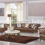 EF-006 2015 Xinqing Luxury Home Furniture Leather Sofa Classic Sofa thumbnail-2