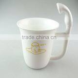 Coffee Mugs,white Ceramic Coffee Mugs.coffee Mugs With Special Handel thumbnail-1