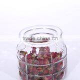 350ml Clear Airtight Decorative Glass Canisters With Glass Lid thumbnail-5