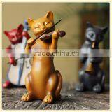 Factory Price Resin Cat Figure Living Room Decoration Manufacturer thumbnail-5