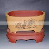 Yixing Interior Decorative Garden Clay/terracotta Flower Pot thumbnail-3