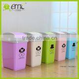 Wholsale pp Plastic Trash Can Home Waste Bins With Lids thumbnail-1