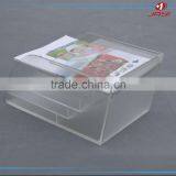 Wholesale Custom Clear Acrylic Magazine Organizer/Document Shelf thumbnail-6
