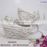 Christmas Flower Planter With Sledge Shaped thumbnail-1