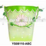 YS08110-ABC Yongsheng Low Factory Price Wrought Iron Flower Vase With Metal Material Superior Quality thumbnail-1