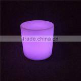 Commercial Furniture Wholesale LED Bar Furniture D42*H42cm Round Bar Stools With 16 Colours Changing thumbnail-3