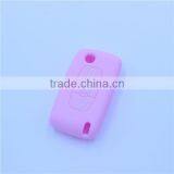 Car Silicone Remote Key Fob Cover For Peugeot 107 207 307 407 308 607 Citroen C1 C2 C3 C4 C5 C6 C8 3 Button Car Styling thumbnail-4