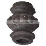 Ornament Cast Iron Fence&gates Collars and Bushes,round Base