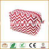 Make-Up Cosmetic Tote Bag Travel Case (Red) thumbnail-1