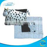 Travel Car Home Use Plush Animal Pillow Blanket Good for Baby and Kids thumbnail-1