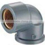 Female Elbow With Brass