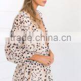 OEM Clothes Factory Long Sleeve V Neck Lady Playsuit Sexy Summer Romper thumbnail-3