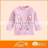 Boutique Cartoon Animal Rabbit Soft Baby Sweatshirt thumbnail-1