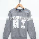 Print Letters 100% Cotton Fabric Children Sports Pullover Boys Sweatshirt thumbnail-1