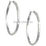 Diamond Hoop Earrings, Bangle Earrings, Fashion Bangle Earrings, Earrings Jewelry,Bangles Hoop Earring. thumbnail-1