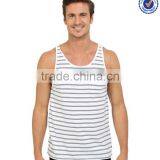 Cotton Fabric Custom Mens Tank Top Printing thumbnail-1
