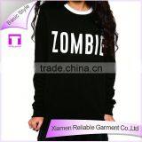 Blank Black High Quality Oversized Hoodies thumbnail-1