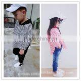 1-7 Years New 2017 Wholesale Autumn High Quality Full Sleeves Stripe Boys Girls Coats (pick Size Color) thumbnail-1