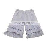 Giggle Moon Remake Girls Matching Icing Pants Short Girls Chevron Three Ruffles Pants thumbnail-6
