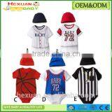 China Clothing Baby Short Sleeve Romper Set thumbnail-1