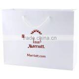 White Kraft Eurotote Shopping Bag - Features Cardboard Bottom, Dimensions Are 13" x 5" x 10" and Comes With Your Logo. thumbnail-1