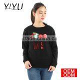 2017 Winter Ladies Round Neck Kiss me Knit Christmas Sweater thumbnail-3