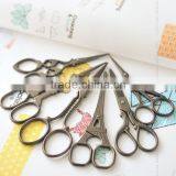 Vintage Bronze Scissor Hollow Scissors Handmade Art Sewing Scissor thumbnail-3