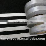 Custom 1.5cm Silver Double Sided Reflective Elastic Tape for Infant Clothing thumbnail-3