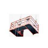 100-200m U type Steel Suspended Platform Cradle Scarffold Design for Chimney Maintain