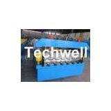 1060mm Trapezoidal Roof Sheet Roll Forming Machine With C r 12 Cutting Blade