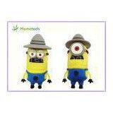 Despicable Me Rubber USB Flash Drive 2gb 4gb 8gb , Minion USB 2.0 Flash Drive