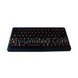 Black Titanium Salf Fog Proof Ruggedized Keyboard / Panel Mount Keyboard With 82 Key