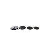1'' Black Spraying Paint Barbell Plate thumbnail-1