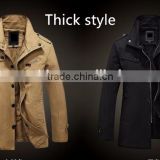 2017 High Quality Custom Wholesale Fashion Mens Winter Jacket 100% Cotton