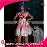 Halloween Zombie Bloody Bride cosplay party costume for adults