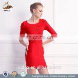 UK designer copy half sleeve evening 2014 new stylish dresses