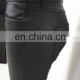 Wholesale Stretch Leather Leggings Stretch Pants Genuine Leather Pants for Women thumbnail-4