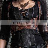 Steampunk Leather Harness-vest thumbnail-2