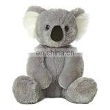 Grey Koala Bear Soft Toy With Ribbon Bowknot Cheap Wholesale Stuffed Animal Baby Koala Plush Toy thumbnail-2
