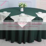 100% Polyester Blackish Green Oval Table Cloth