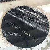 Black Landscape Granite,Royal Ballet,Negro Santiago Granite,black Waves Granite,black Granite Wall Pavings thumbnail-2