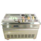50X50Cm Square Flat Pan Stainless Steel Commercial 110V 220V Electric Fried Yogurt Rolled Ice Cream Roll Machine With 9 Boxes thumbnail-2