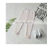 Newest Design Soft Fabric Baby Girl Trousers Rib Cotton Fashion Legging thumbnail-5