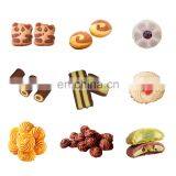 Stainless Steel Wire Cut Three Color Cookie Dropping Depositor Cookie Making Machine Production Line thumbnail-4