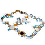 Hot Sale Amusement Equipment Water Park Inflatable Floating Obstacle Course thumbnail-2