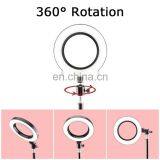 10" Led Ring Light Mobile Phone Camera Video Photography Tripod Stand With Selfie Ring Light thumbnail-4