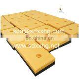 Heavy Traffic Door Polyethylene Yellow UHMWPE Dock Bumper Sliding UHMW PE Dock Bumper Pads DOCK WALL RUBBER BUMPER thumbnail-4