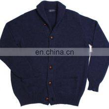 Men Shawl Collar Wool Cardigan,Oversized Knit Cardigan thumbnail-1