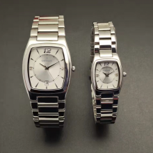 Stainless Steel Thin Women Watches Man Fashion Quartz Watch thumbnail-1